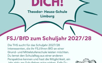 Wir suchen Dich! FSJ/BfD zum Schj. 2027/28
